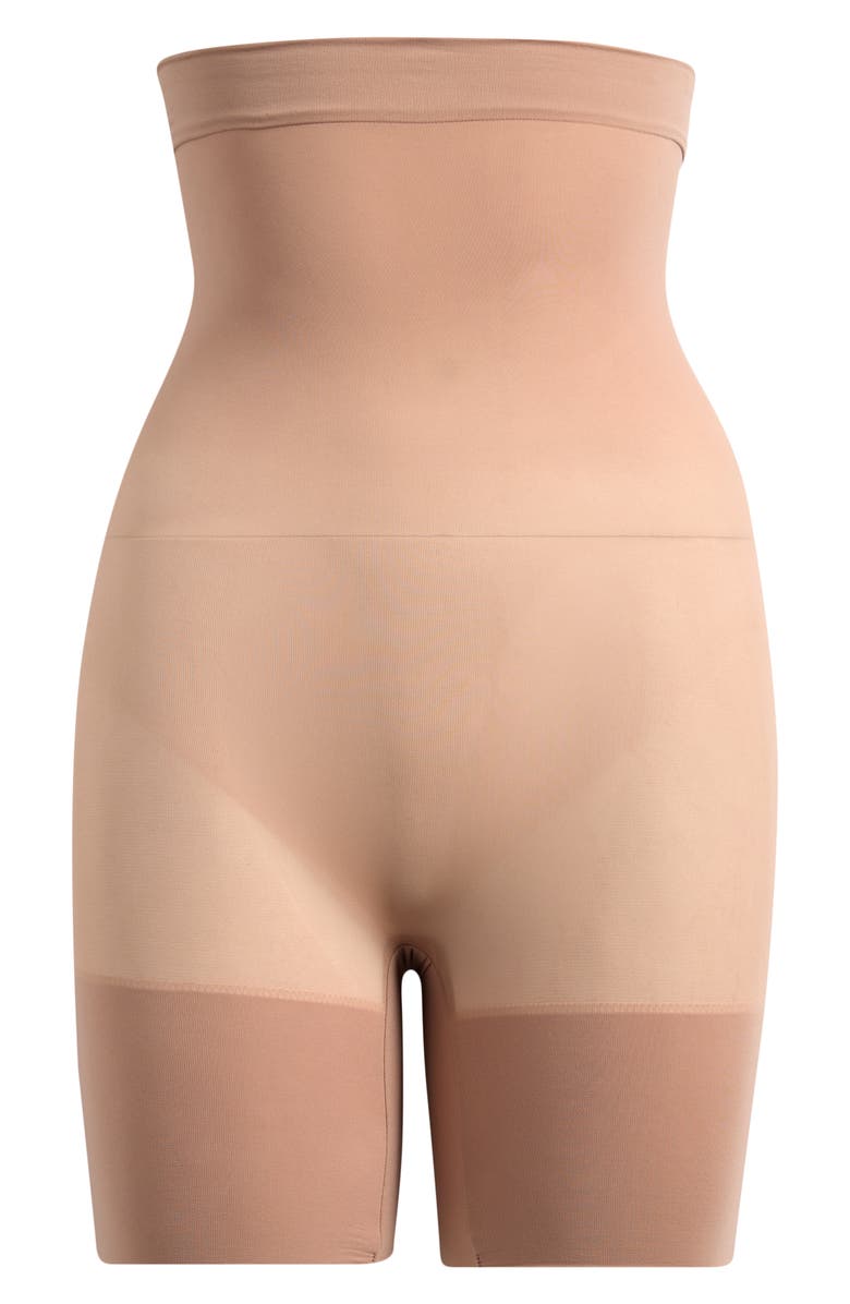 SKIMS Everyday Sculpt Mid Thigh Shorts, Main, color, Sienna