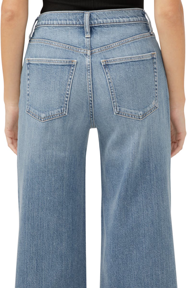 Silver Jeans Co. Highly Desirable High Waist Wide Leg Jeans, Alternate, color, Indigo