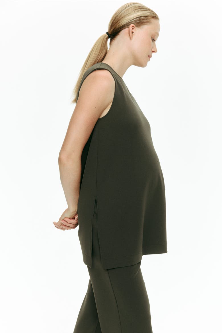 Mama 2-piece Jersey Set, Alternate, color, Khaki green