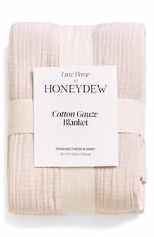 Honeydew Cotton Gauze Throw Blanket