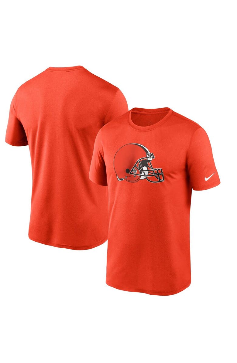 Nike Men's Nike Orange Cleveland Browns Logo Essential Legend Performance T-Shirt, Main, color, Orange