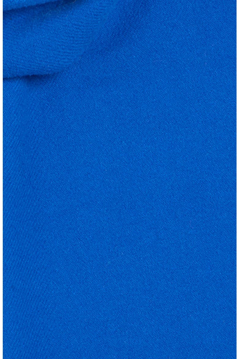 Canada Wool Fringe Scarf, Alternate, color, ROYAL BLUE