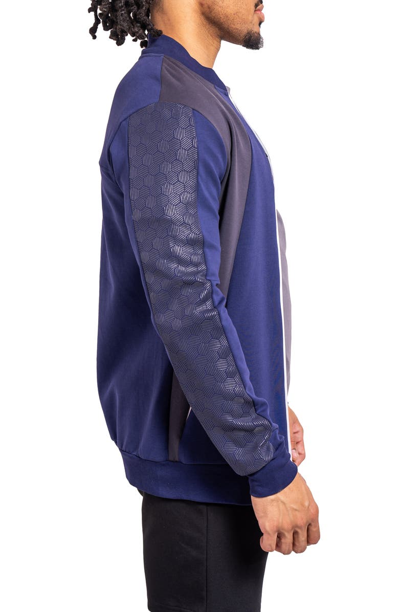 Maceoo Resistance64 Blue Zip-Up Jacket, Alternate, color, Blue