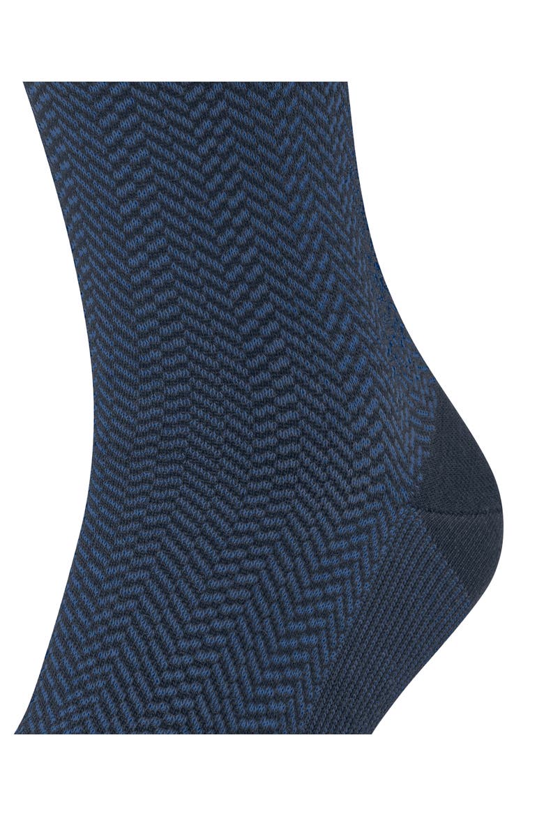 Airport Herringstripe Socks, Alternate, color, Space Blue