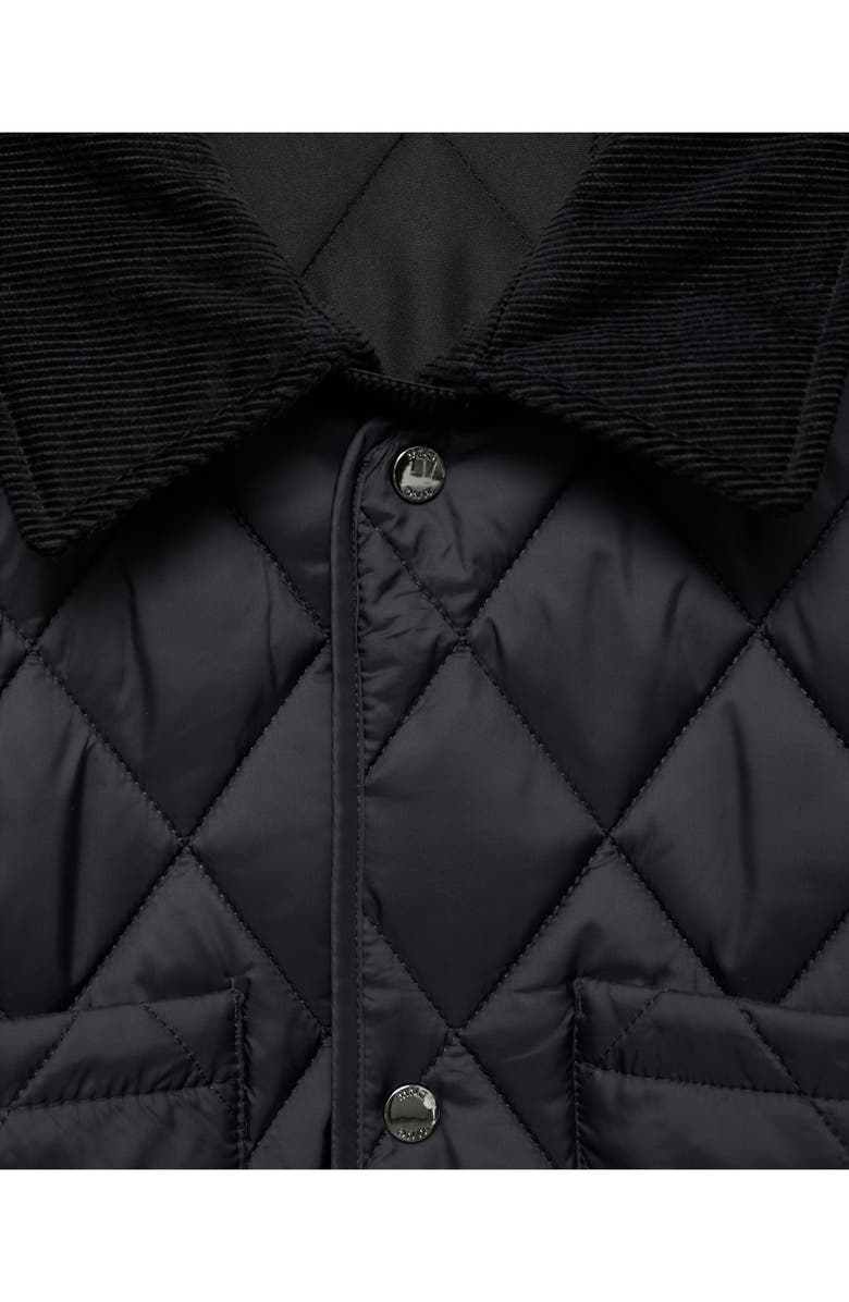 MANGO Water Repellent Quilted Jacket, Alternate, color, 