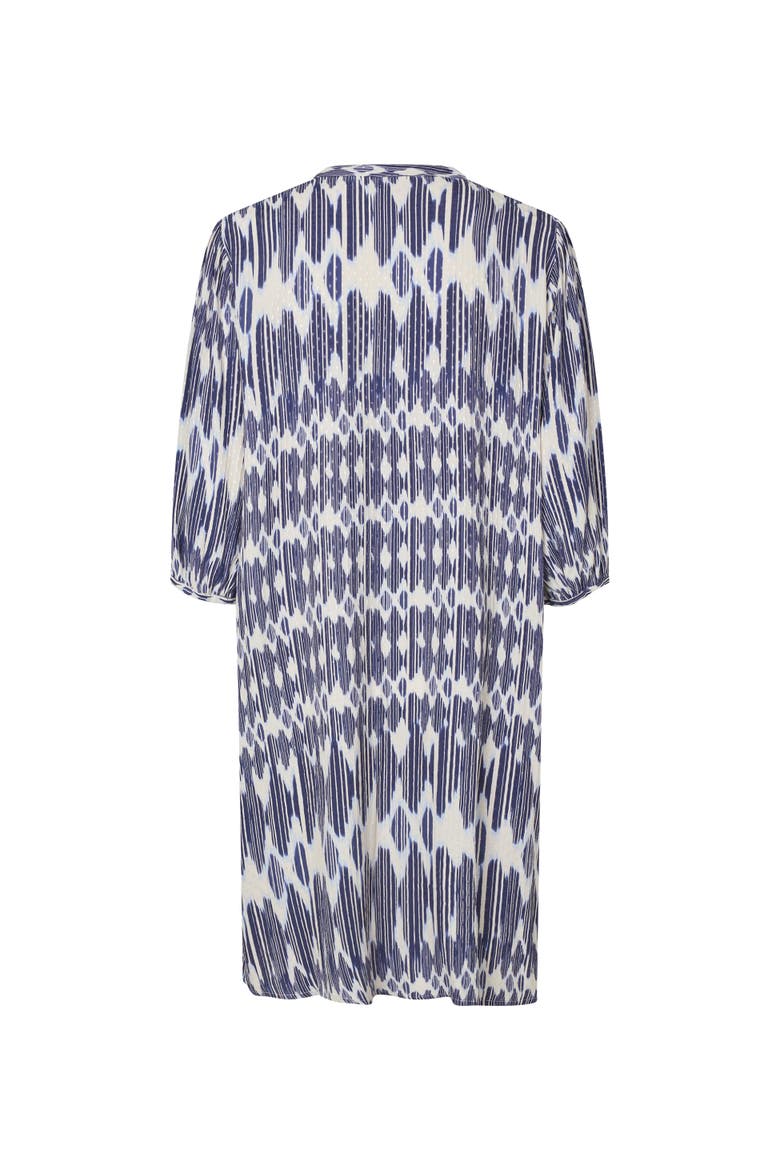 Manyvorae Relaxed Draped Dress, Alternate, color, Medieval Blue