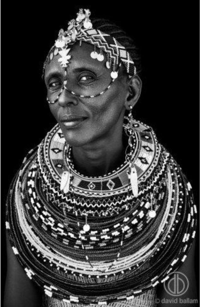Mbare Turkana Woman - Fine Art Canvas Print by David Ballam, Main, color, N/A