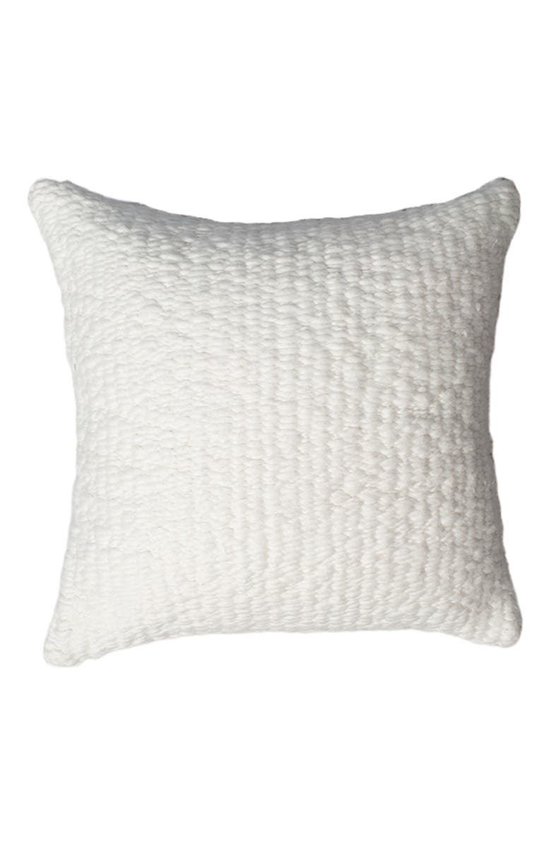 Voz Chunky Flamme Pillow Small, Main, color, Ivory