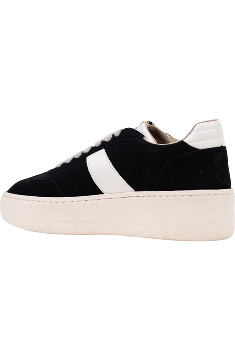 SHUSHOP Stacey Platform Sneaker, Alternate, color, Black And White