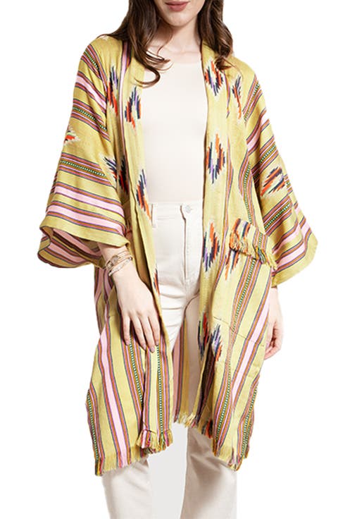 Ikat Stripe Cardigan