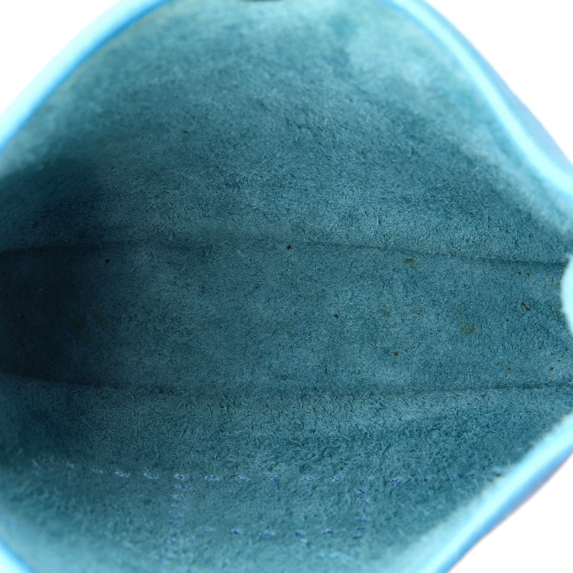 Pre-Owned Hermes Evelyne Bag Gen III Clemence TPM, Alternate, color, Turquoise