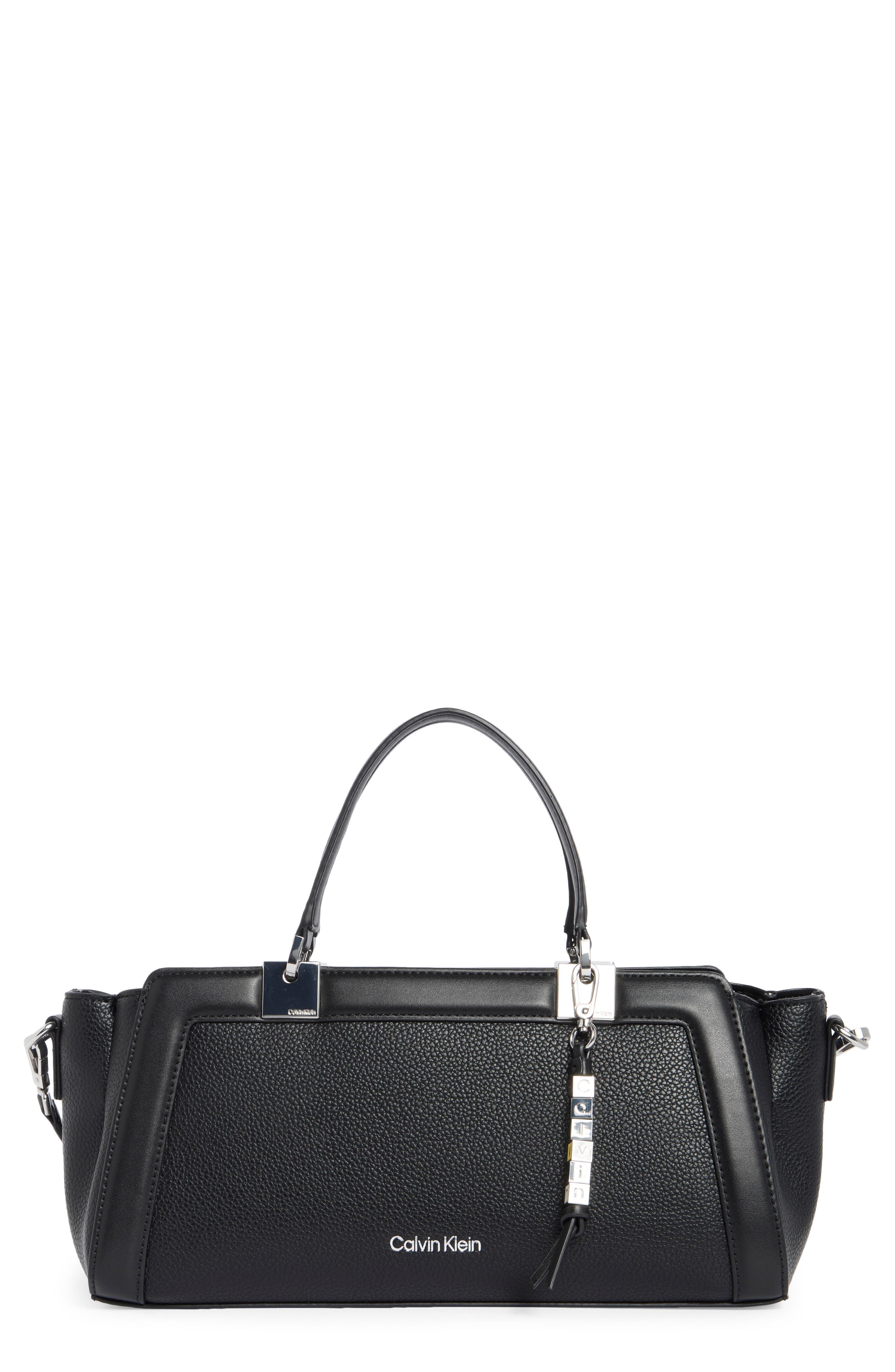 Calvin Klein Jean Baguette Satchel