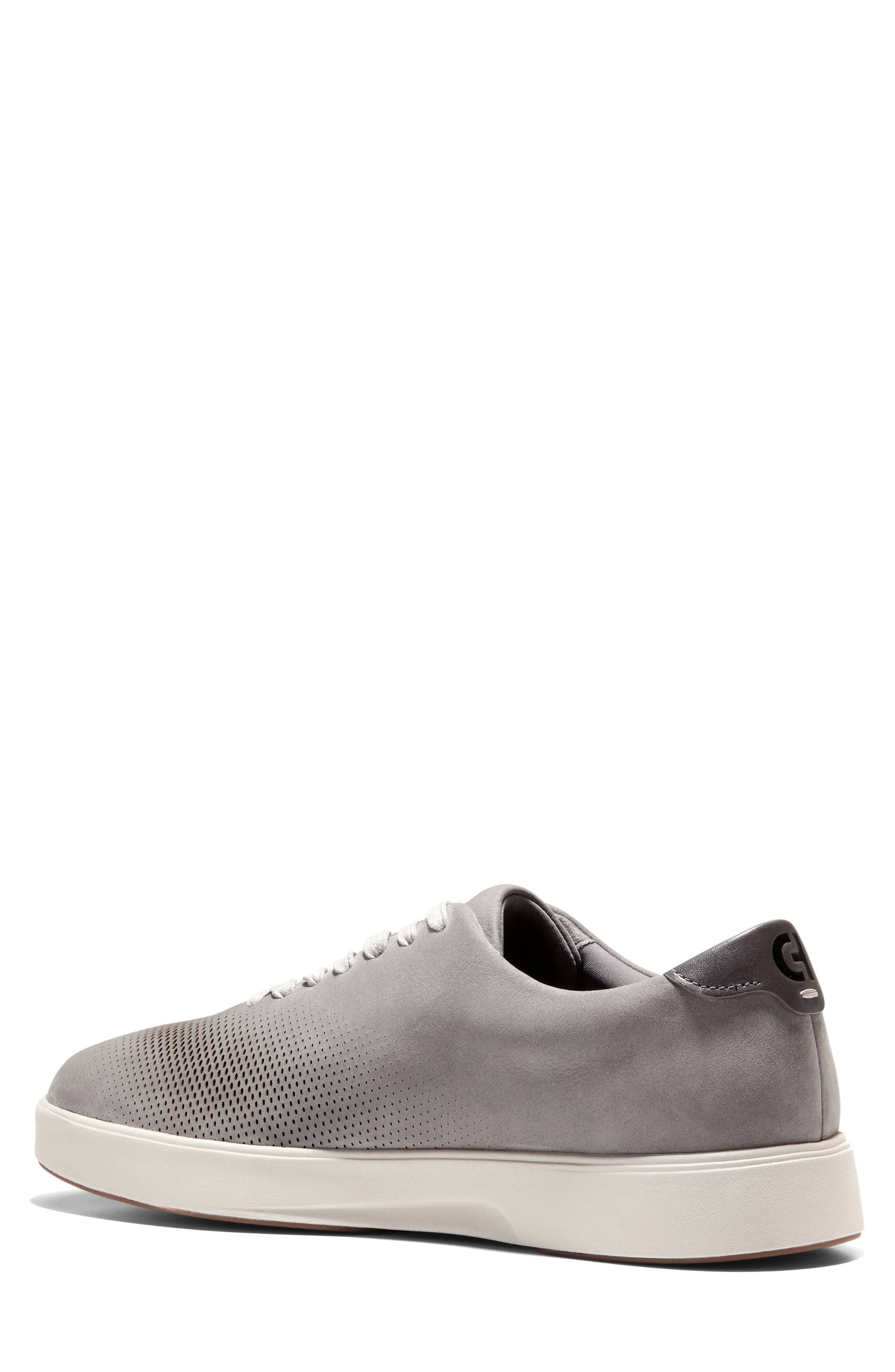 GrandPro CitySpectre Laser Perforated Sneaker, Alternate, color, IRONSTONE NUBUCK / TORNADO