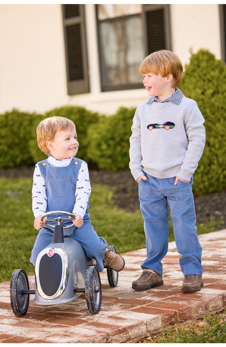 Little English Kids' Pull On Pant, Alternate, color, Stormy Blue Corduroy