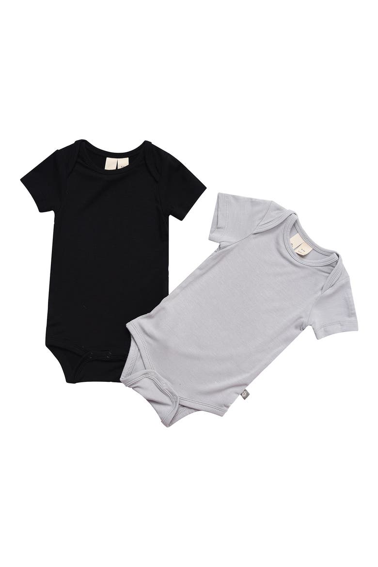 Assorted 2-Pack Bodysuits, Main, color, MIDNIGHT/ STORM