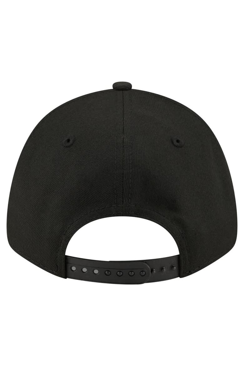 Men's New Era  Black Minnesota Vikings Core Team 9FORTY Adjustable Hat, Alternate, color, Black