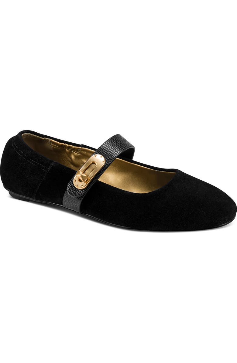 Donna Karan New York Anselm Mary Jane Flat, Main, color, Black