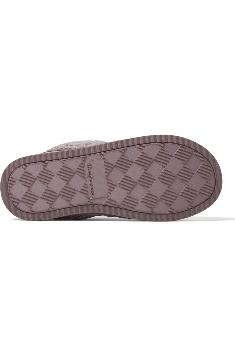 DEARFOAMS Serena Marled Chenille Scuff House Slipper, Alternate, color, Frosted Plum