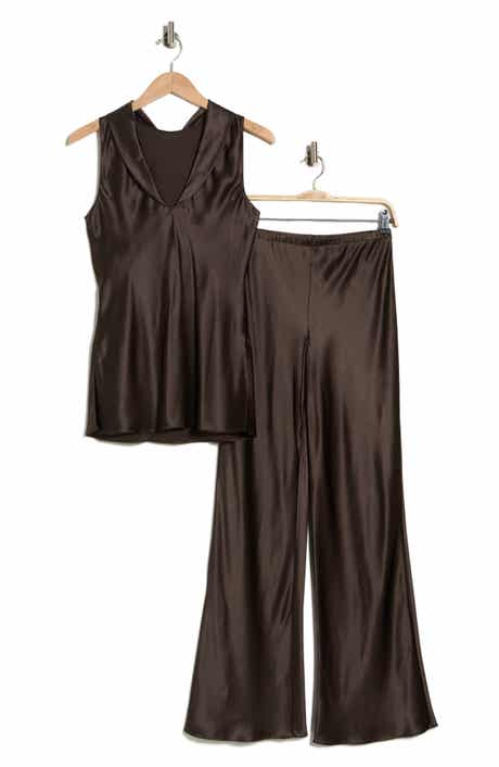 Reformation Angela Silk Two-Piece Set