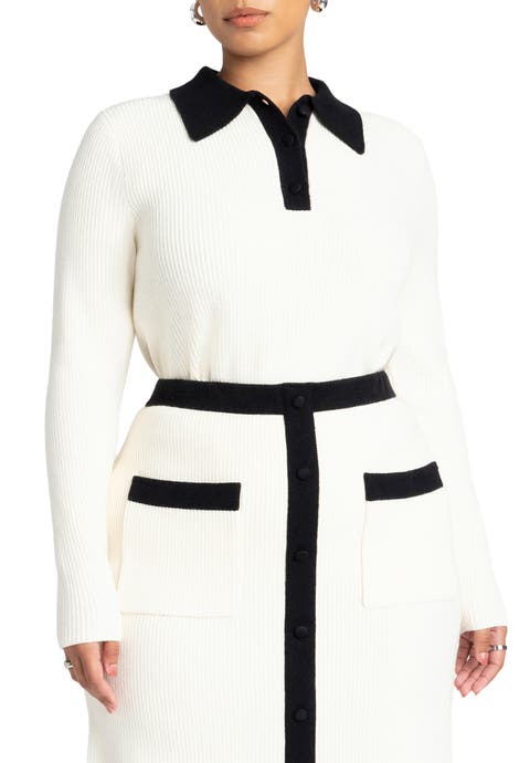 Henley Collared Sweater