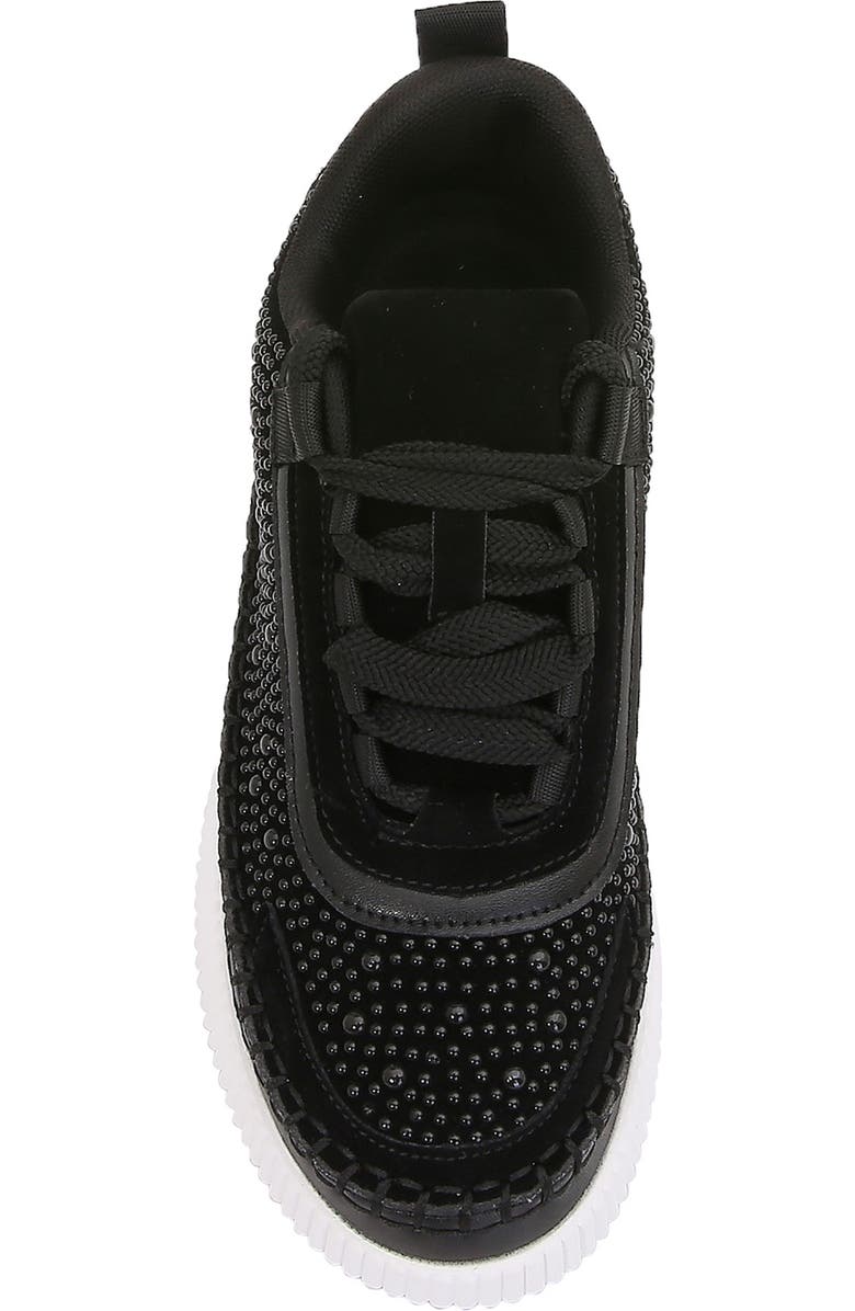 BERNESS Willow Pearl Studded Sneaker, Alternate, color, Black