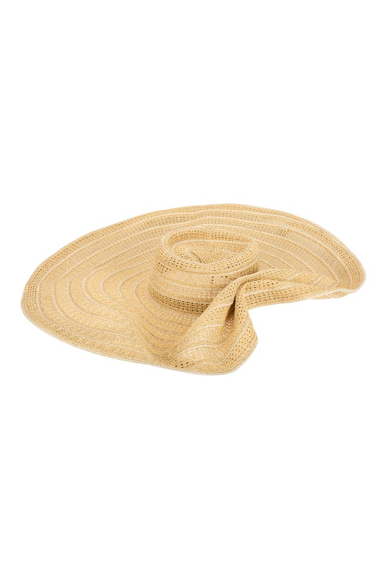 Wide Brim UPF 50+ Floppy Sun Hat, Alternate, color, NATURAL