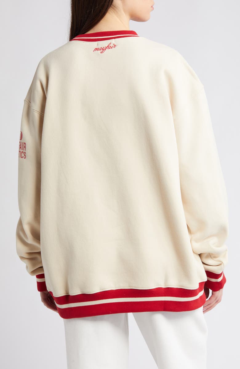 THE MAYFAIR GROUP Rooting for U Graphic Sweatshirt, Alternate, color, 