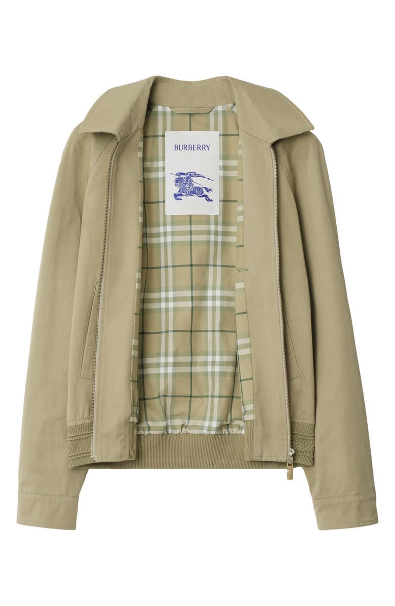 Burberry Harrington Cursive Hem Jacket, Alternate, color, Skylark