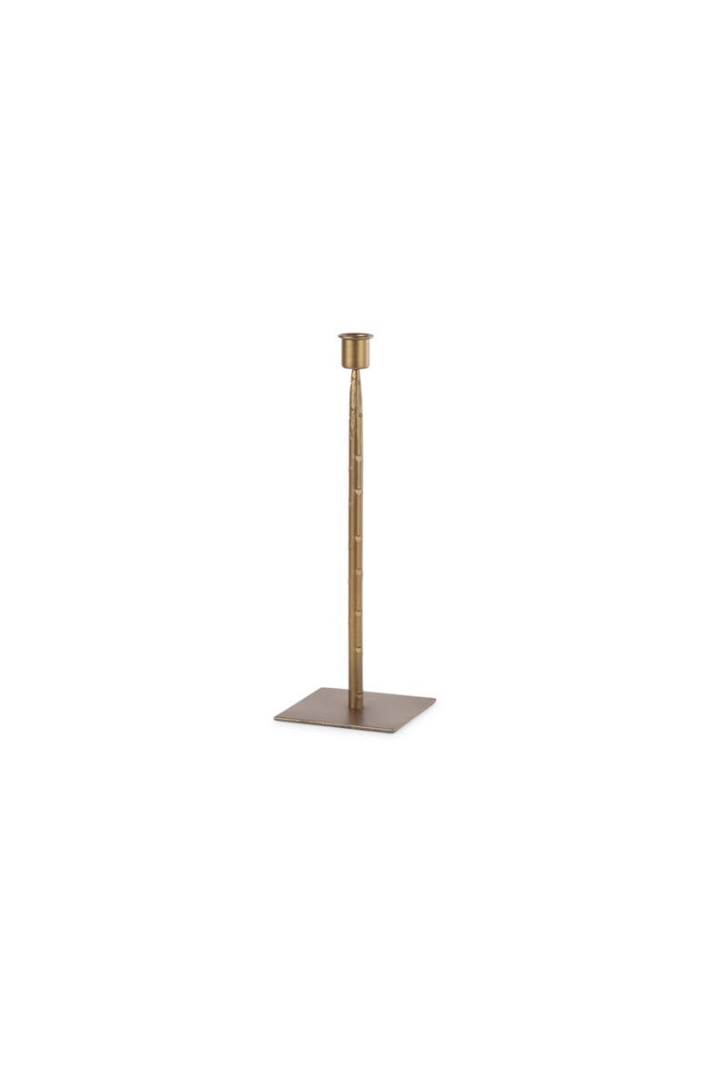 Porter Iron Candle Holder, Main, color, Gold