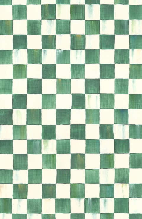 Emerald Check Set of 2 Gift Wrap Rolls