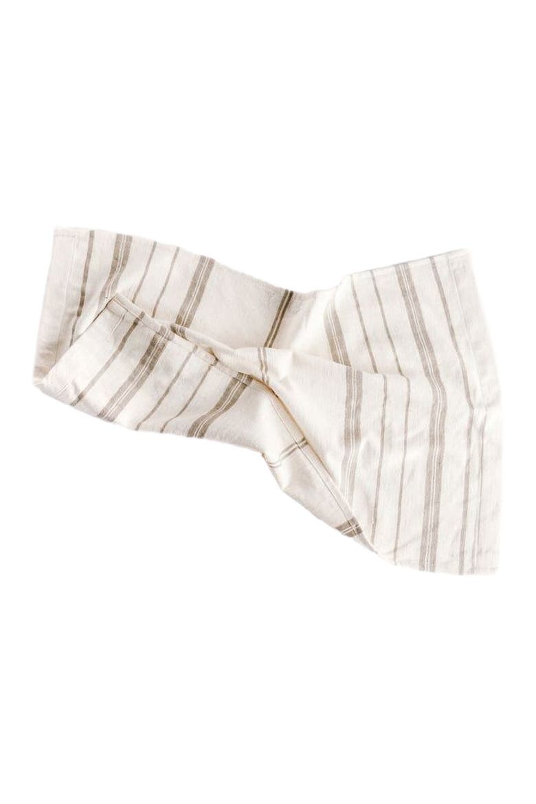 Avery Cotton Tea Towel - Set of 2, Alternate, color, Stone