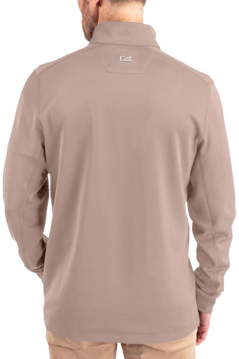 Traverse Stretch Quarter Zip Pullover, Alternate, color, MUSHROOM