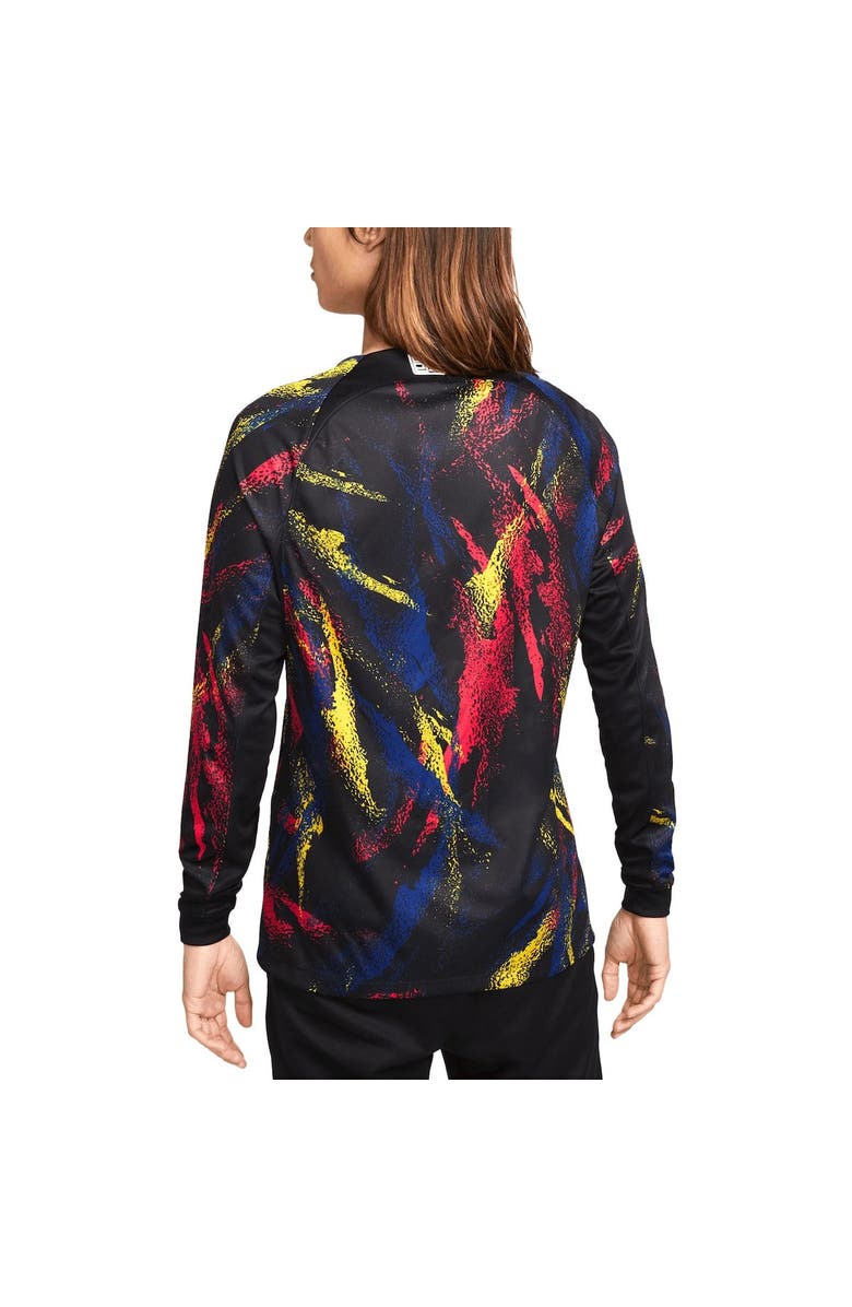 Nike Men's Nike Black South Korea National Team 2022/23 Away Breathe Stadium Replica Blank Long Sleeve Jersey, Alternate, color,