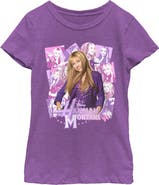 Hannah Montana Girl's Hannah Montana Teen Star Collage Graphic T-Shirt