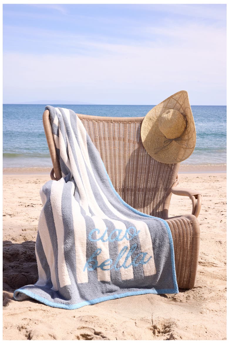 CozyChic© Ciao Bella Throw Blanket, Alternate, color, WATERLOO MULTI