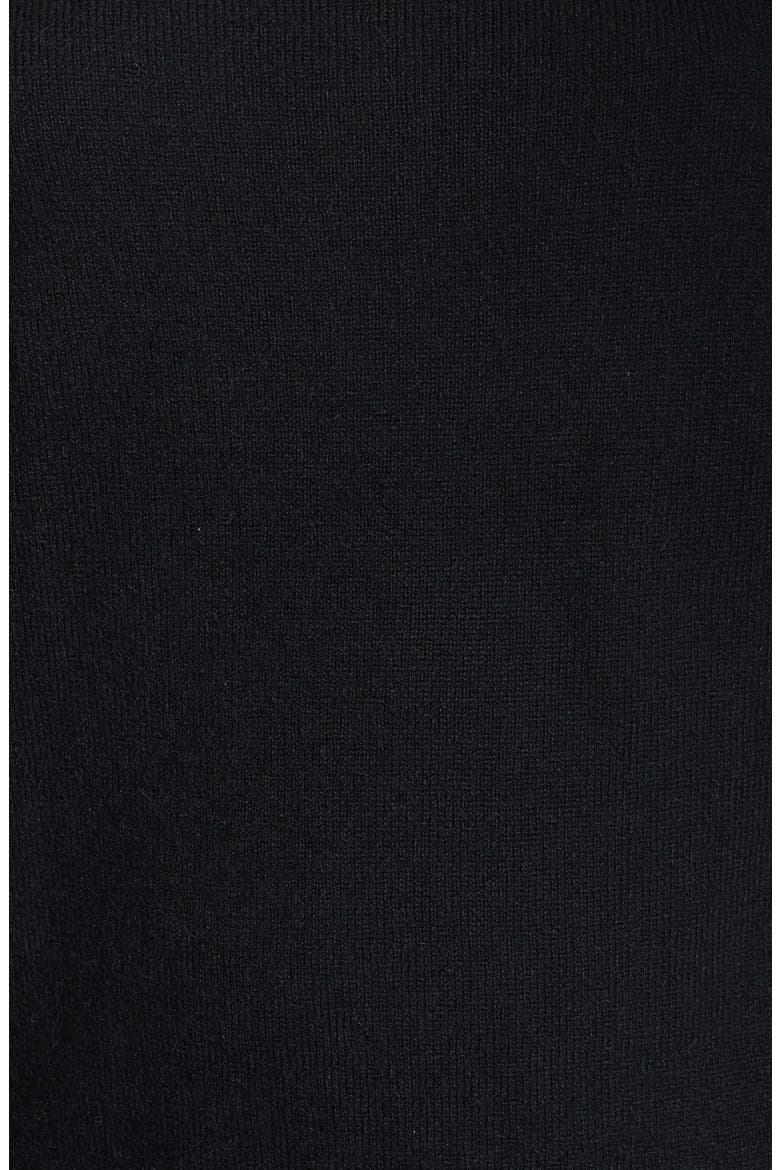 Solid Cashmere Sweater, Alternate, color, BLACK