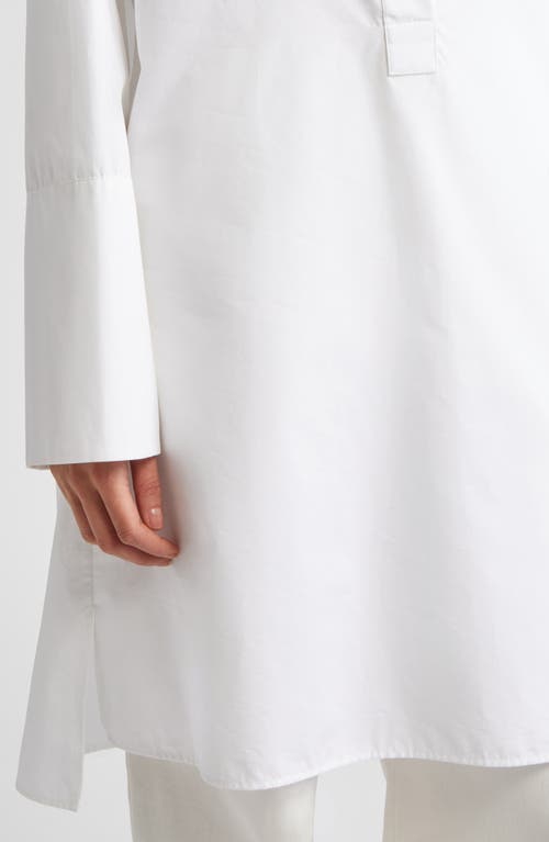 FFORME FFORME RIVER LONG COTTON TUNIC SHIRT