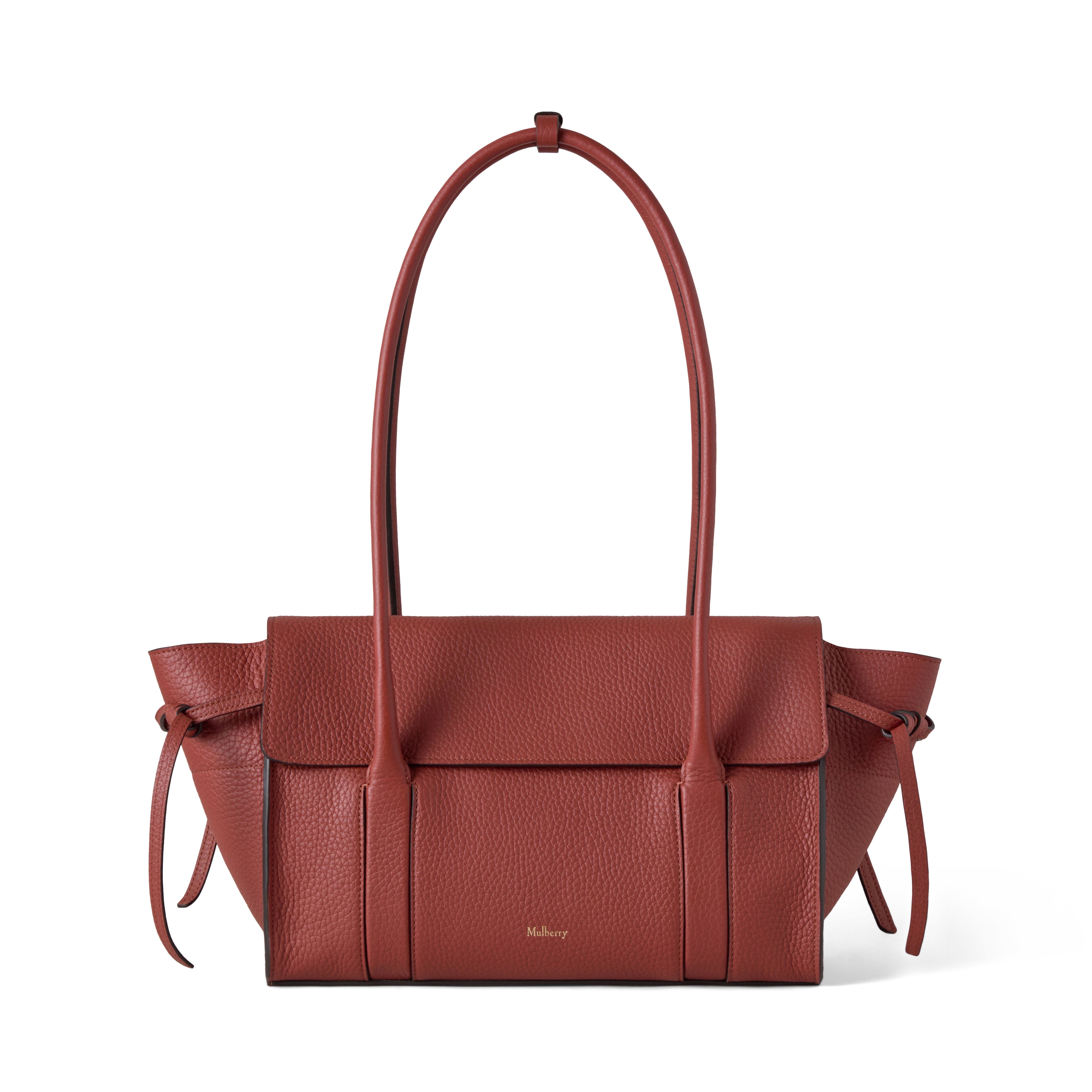 Mulberry Small Soft Bayswater, Main, color, Rust