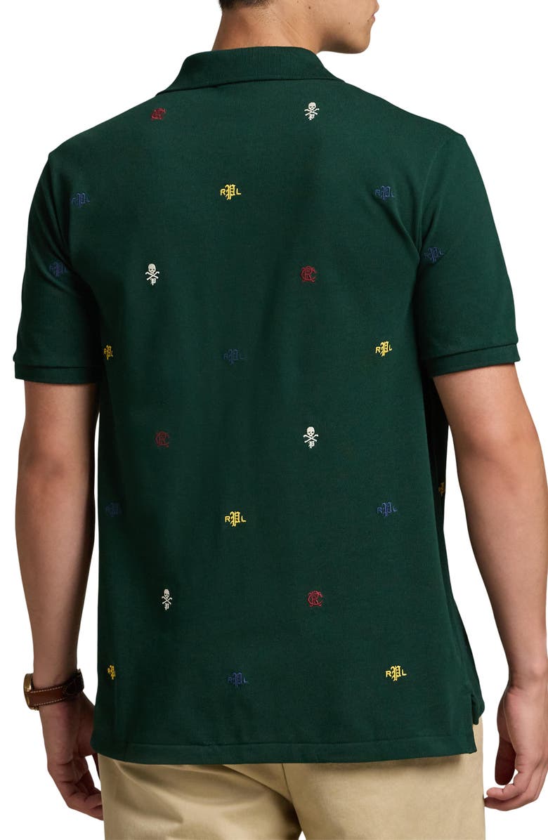 Polo Ralph Lauren Embroidered Mesh Polo, Alternate, color,