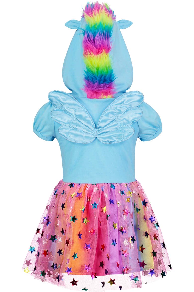 Rainbow Dash Cosplay Tutu Dress, Alternate, color, Rainbow Dash Blue