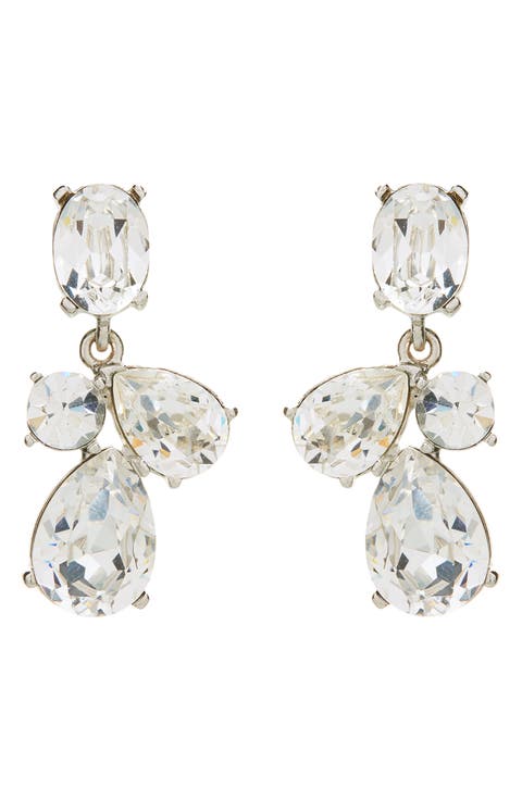 Candy Crystal Drop Earrings