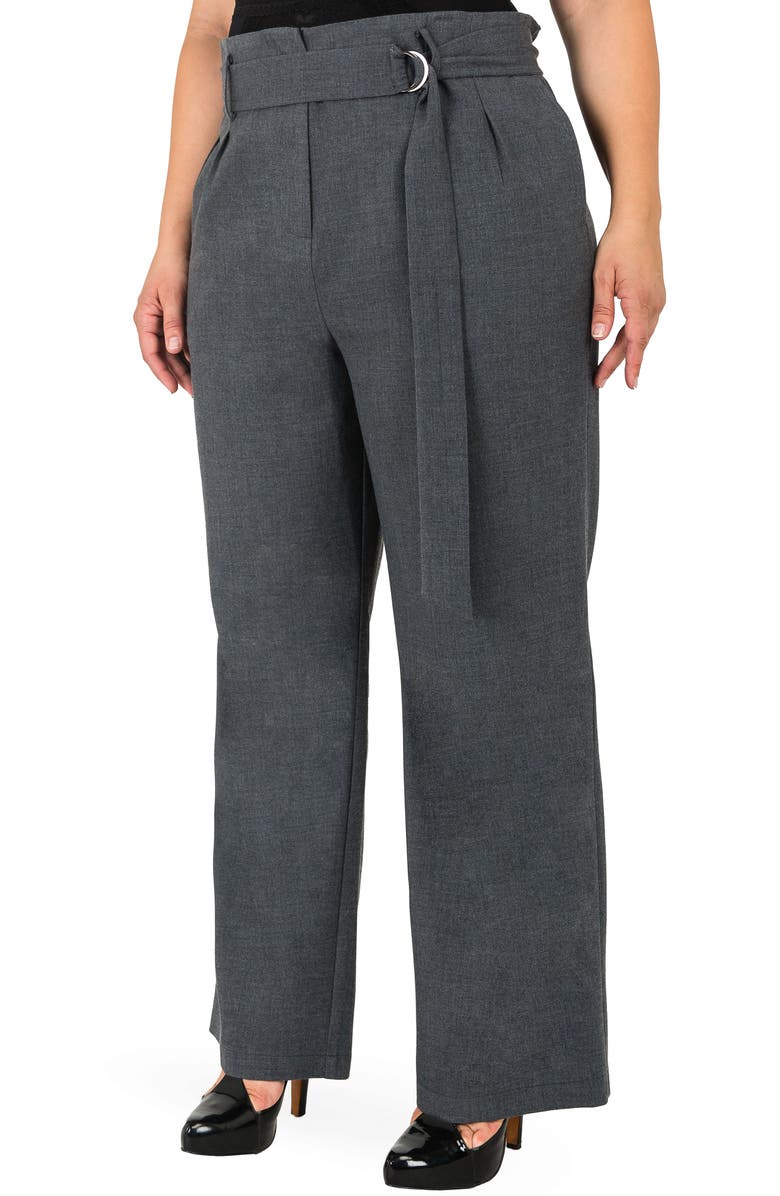 Standards & Practices Franchesca High Waist Trousers, Alternate, color, 