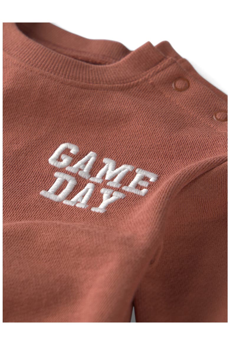 Game Day Organic Cotton Bubble Bodysuit, Alternate, color, GAME DAY