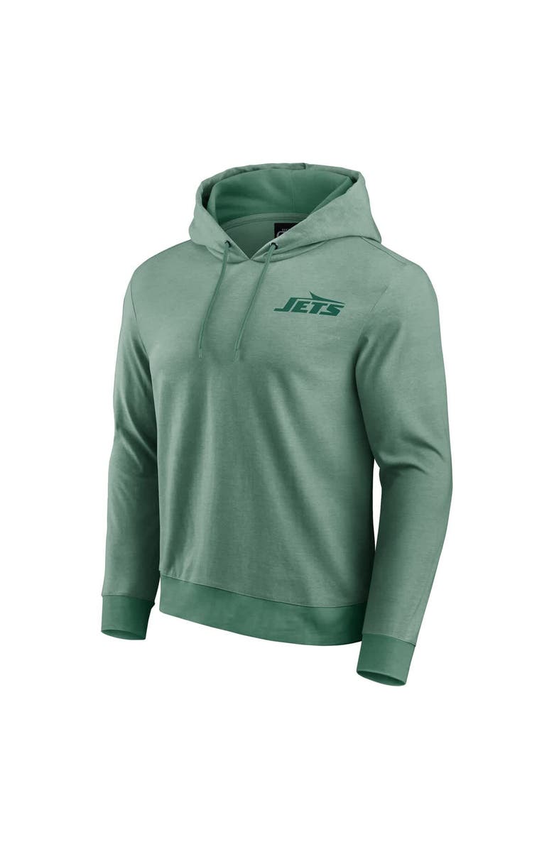 Darius Rucker Collection by Fanatics Men's Darius Rucker Collection by Fanatics Green New York Jets Tonal Knit Pullover Hoodie, Alternate, color, Green