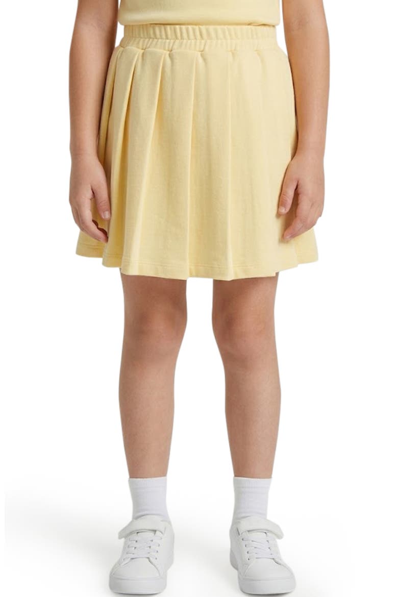 Kids' French Terry Skirt, Main, color, MUSTARD
