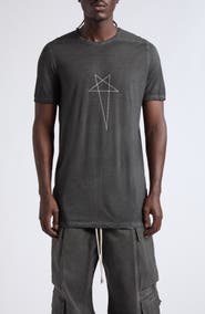 Rick Owens DRKSHDW Level Pentagram Graphic T-Shirt
