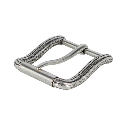 Trafalgar 35mm Italian Solid Brass Wooden Branch Inspired Arched Harness Belt Buckle