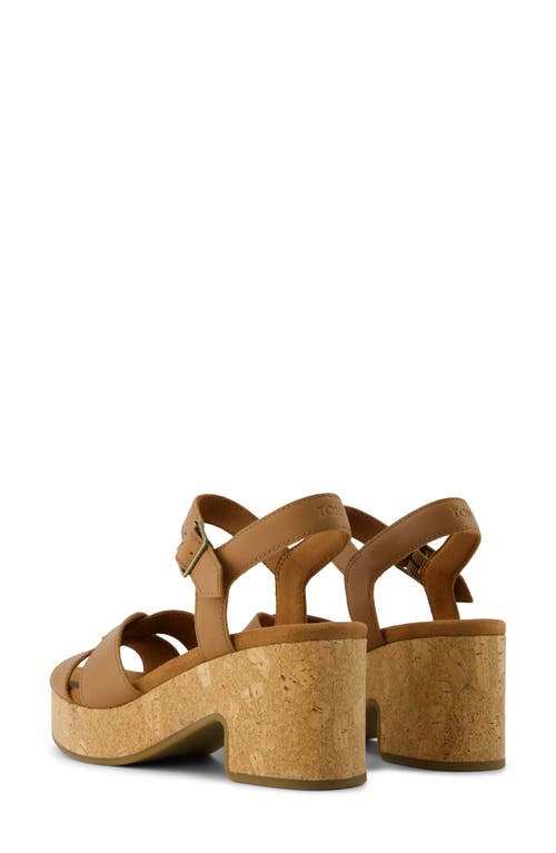 TOMS TOMS ISLA PLATFORM SANDAL
