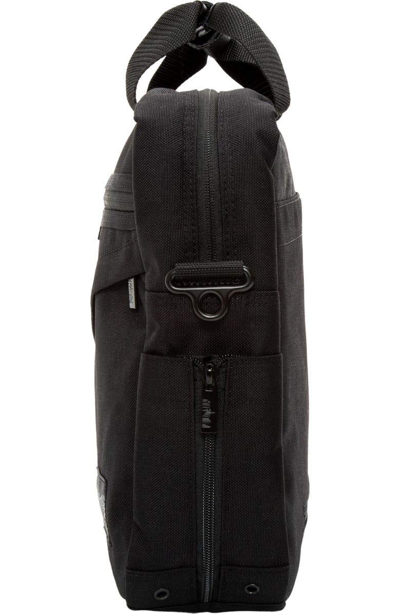 Manhattan Portage Second Avenue Briefcase, Alternate, color, Black