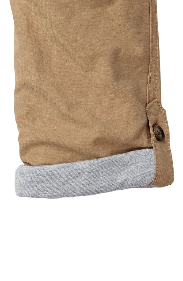 Hope & Henry Baby Boys' Lined Pull-On Cargo Pants, Infant, Alternate, color, 